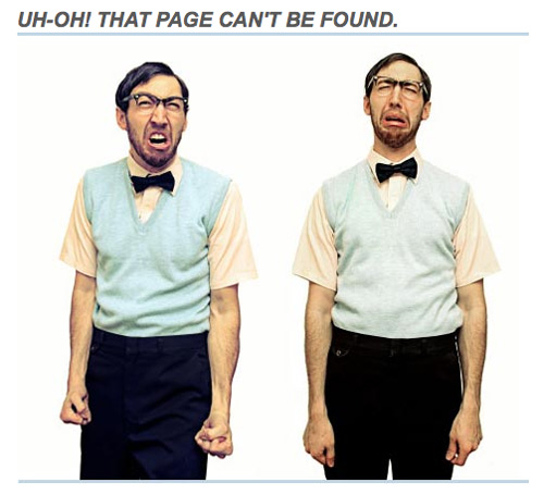 几坨很搞笑的 404 页面