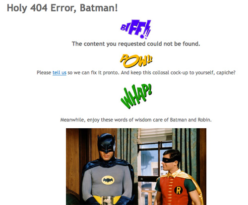几坨很搞笑的 404 页面