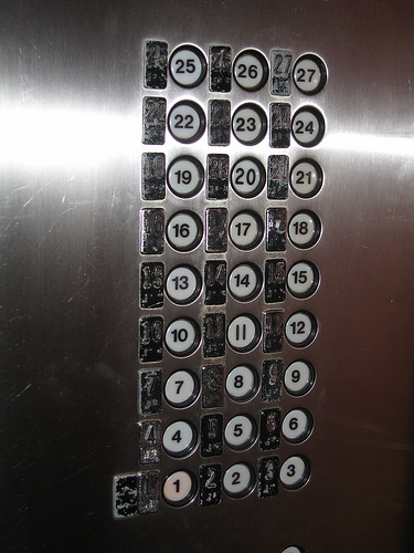 elevator panel