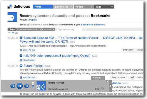 medium Delicious 发布小巧的音乐播放和收藏工具  By Web2.0 盗盗