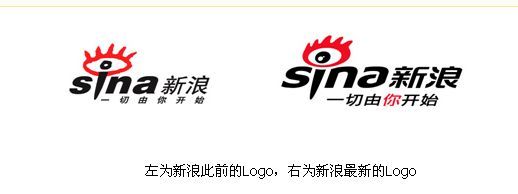 sina新浪启用新logo新标志