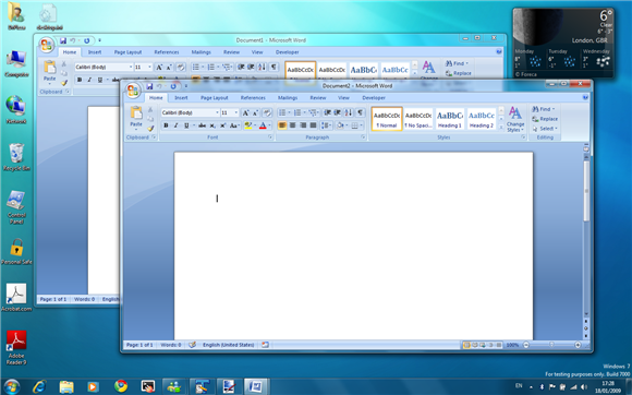 Word with several documents