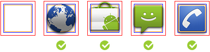 Android vs iPhone icon设计指南,PS教程,图老师教程网