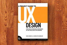 Book cover: A Project Guide to UX