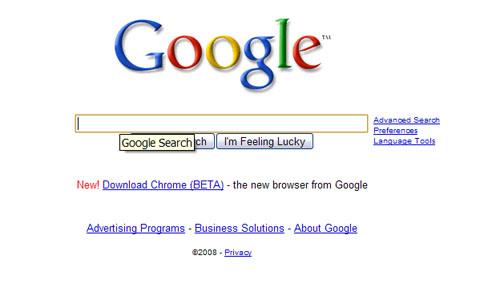 Google首页