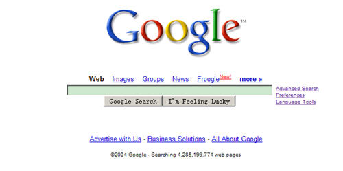 Google首页