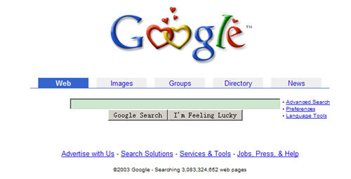 Google首页