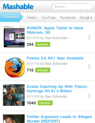 instantShift - Mobile Web Design